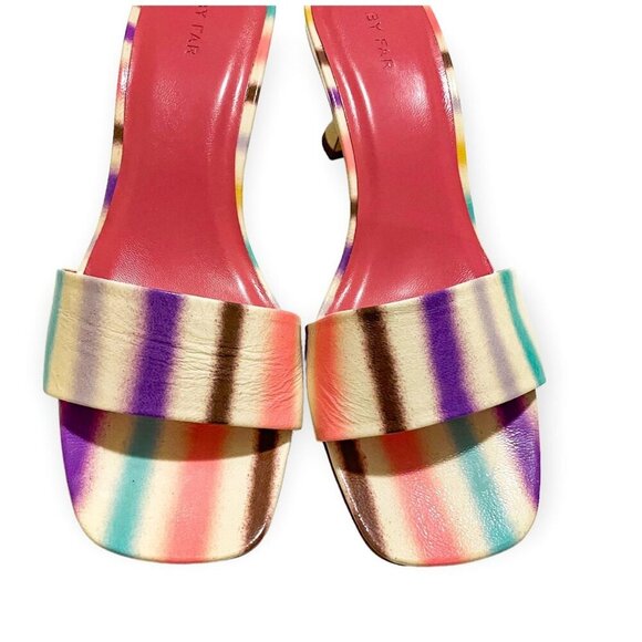 By Far Freddy Spray Print Slide sandals, Size 40EU NWT - Picture 14 of 16